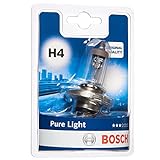 Bosch H4 Pure Light Lampe - 12 V 60/55 W P43t - 1...
