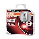 Osram Night Breaker Silver H4, +100% mehr...