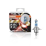 Osram NIGHT BREAKER 200, H4, + 200% Licht,...