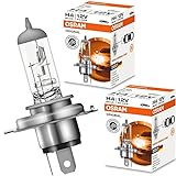 2x OSRAM H4 12V 60/55W Original Halogen PKW KFZ...