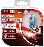 OSRAM NIGHT BREAKER LASER H4, +150% mehr...