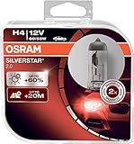 Osram Silverstar 2.0 Halogen Birnen - H4 -...