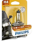Philips 12342PRB1 Vision +30% H4 Scheinwerferlampe...
